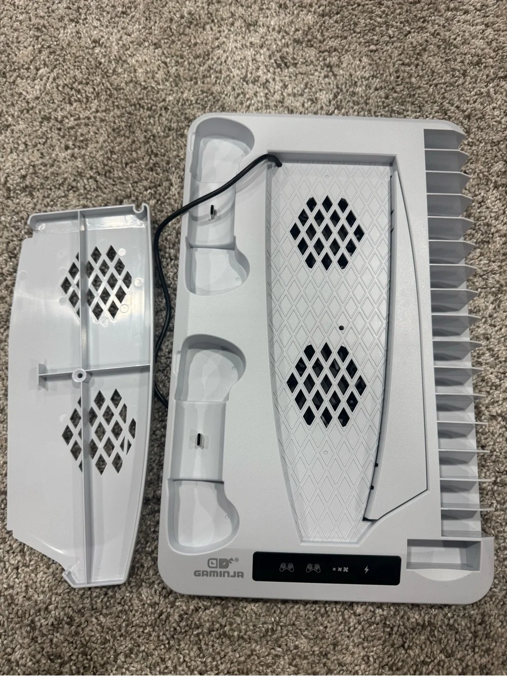 Ps5 Coolng Fan and Controller Charger Stand
